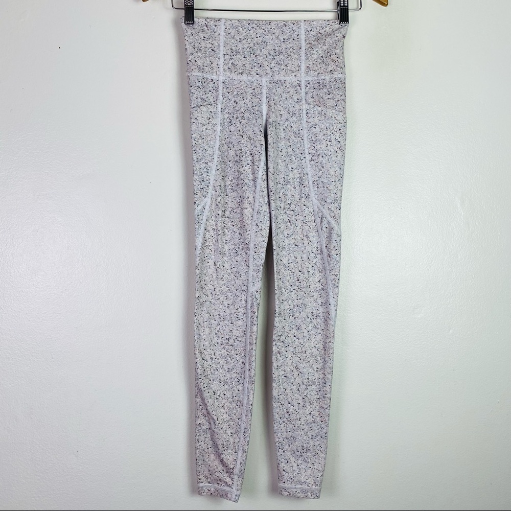 Athleta salutation Stash Pocket Pebble Beach tight
